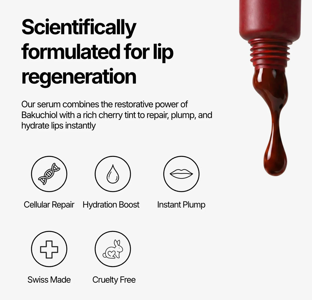 Regenerating Lip Serum - Wild Cherries